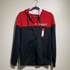 *SOLD* Guess Red and Black Hoodie